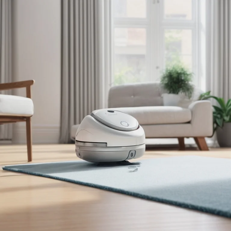 aivacnova Saugroboter erstellt Raumkarte